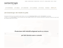 Tablet Screenshot of lettisantambrogio.it